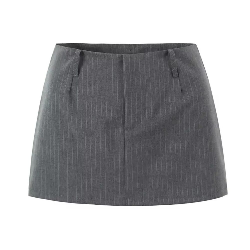 Codibook Women's Grey MINISkirt